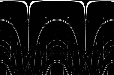 Beton siyah beyaz çatlaklar