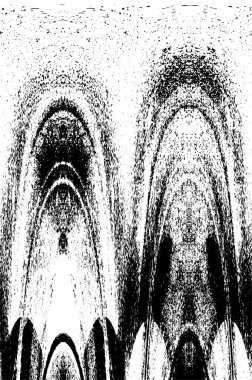 Kusursuz soyut siyah beyaz desen