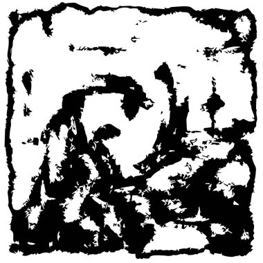 Eski siyah beyaz grunge vintage arkaplan 