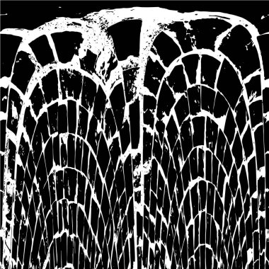 soyut antika desenli retro desenli