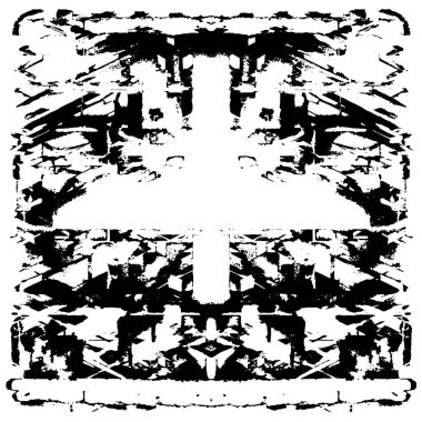 Eski siyah beyaz grunge vintage arkaplan 