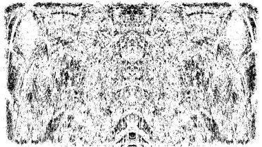 Kusursuz soyut siyah beyaz desen