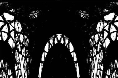 soyut antika desenli retro desenli