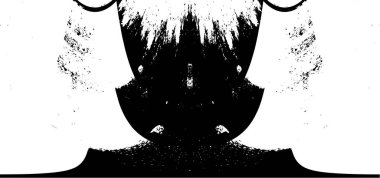 Soyut grunge arkaplanı. yaratıcı monokrom fon. vektör illüstrasyonu