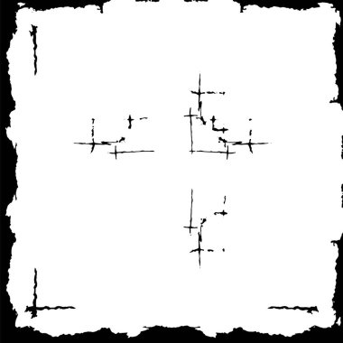 Soyut grunge arkaplanı. yaratıcı monokrom fon. vektör illüstrasyonu