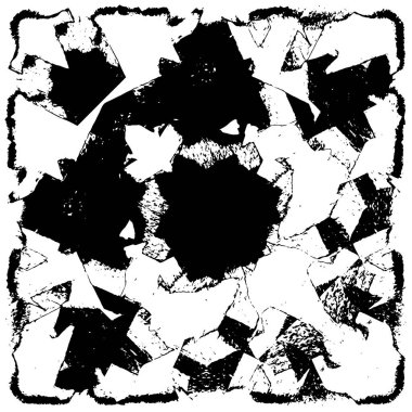 Soyut grunge arkaplanı. yaratıcı monokrom fon. vektör illüstrasyonu