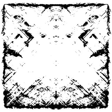 Soyut grunge arkaplanı. yaratıcı monokrom fon. vektör illüstrasyonu