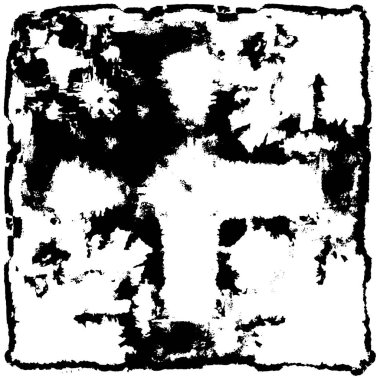 Soyut grunge arkaplanı. yaratıcı monokrom fon. vektör illüstrasyonu