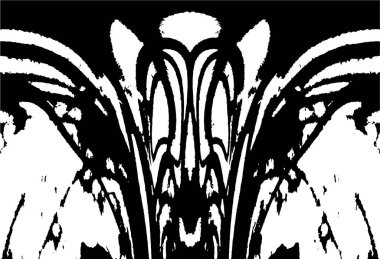 Soyut grunge arkaplanı. yaratıcı monokrom fon. vektör illüstrasyonu