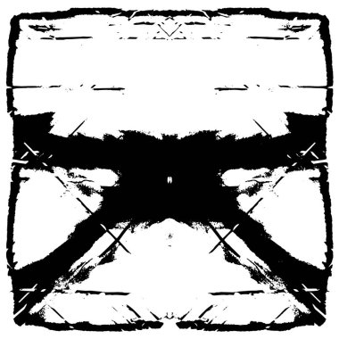 Soyut grunge arkaplanı. yaratıcı monokrom fon. vektör illüstrasyonu