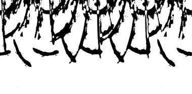 Soyut grunge arkaplanı. yaratıcı monokrom fon. vektör illüstrasyonu