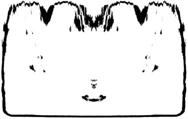 Soyut grunge arkaplanı. yaratıcı monokrom fon. vektör illüstrasyonu