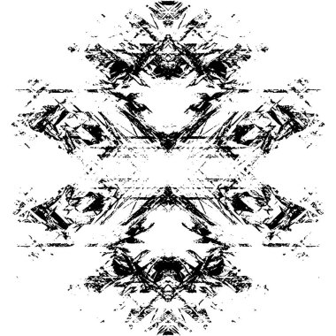 Soyut grunge arkaplanı. yaratıcı monokrom fon. vektör illüstrasyonu