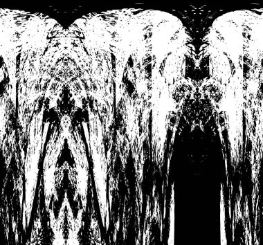 Soyut grunge arkaplanı. yaratıcı monokrom fon. vektör illüstrasyonu