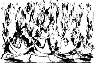 Soyut grunge arkaplanı. yaratıcı monokrom fon. vektör illüstrasyonu