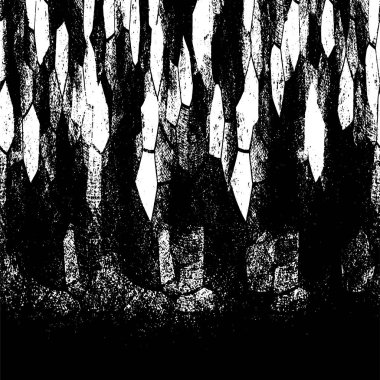 Kusursuz soyut siyah beyaz desen