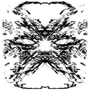 Soyut grunge arkaplanı. yaratıcı monokrom fon. vektör illüstrasyonu