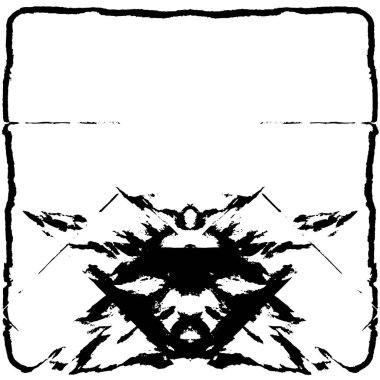 Soyut grunge arkaplanı. yaratıcı monokrom fon. vektör illüstrasyonu