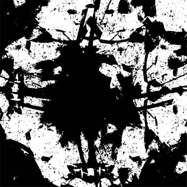 Soyut grunge arkaplanı. yaratıcı monokrom fon. vektör illüstrasyonu