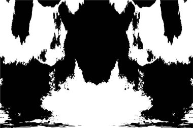 Kusursuz soyut siyah beyaz desen