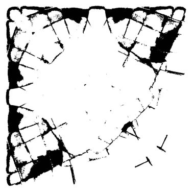 Soyut grunge arkaplanı. yaratıcı monokrom fon. vektör illüstrasyonu