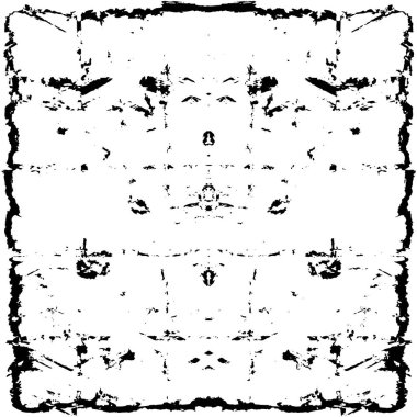 Soyut grunge arkaplanı. yaratıcı monokrom fon. vektör illüstrasyonu