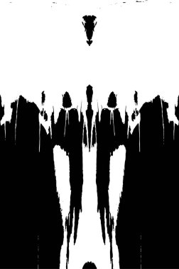 Kusursuz soyut siyah beyaz desen