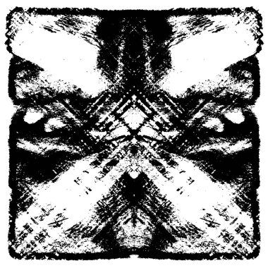 Soyut grunge arkaplanı. yaratıcı monokrom fon. vektör illüstrasyonu