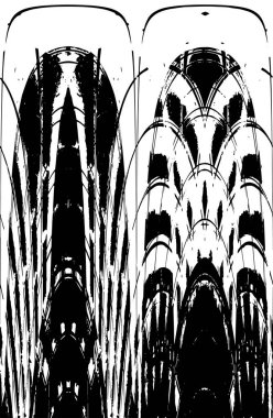 Soyut grunge arkaplanı. yaratıcı monokrom fon. vektör illüstrasyonu