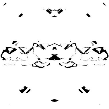 Soyut grunge arkaplanı. yaratıcı monokrom fon. vektör illüstrasyonu