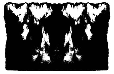 Soyut grunge arkaplanı. yaratıcı monokrom fon. vektör illüstrasyonu