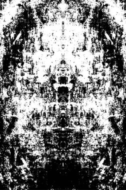 Soyut grunge arkaplanı. yaratıcı monokrom fon. vektör illüstrasyonu