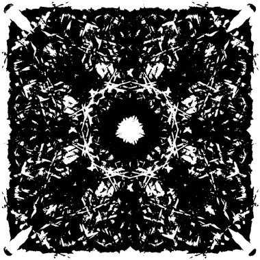 Soyut grunge arkaplanı. yaratıcı monokrom fon. vektör illüstrasyonu