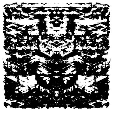 Soyut grunge arkaplanı. yaratıcı monokrom fon. vektör illüstrasyonu