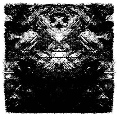 Soyut grunge arkaplanı. yaratıcı monokrom fon. vektör illüstrasyonu