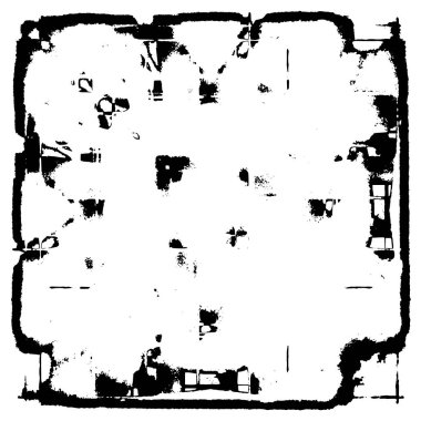 siyah ve beyaz monokrom eski grunge vintage arka plan soyut, doku retro desenli