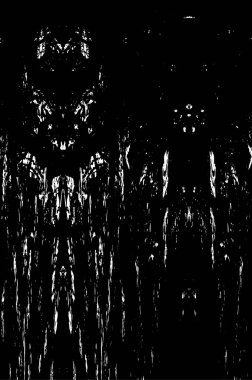 Kusursuz soyut siyah beyaz desen