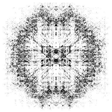 Gelecekçi soyut grunge geometrik modern desen 