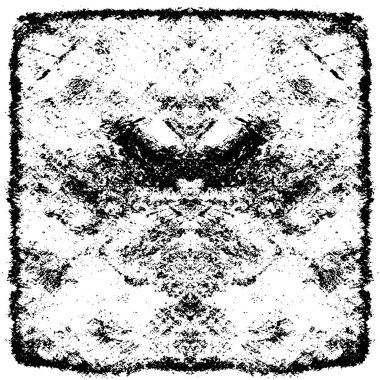 Farklı desenlere sahip soyut grunge arkaplanı, siyah ve beyaz 