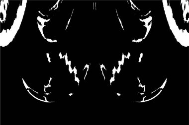 siyah ve beyaz desenli model vektör arkaplanı