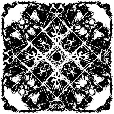 siyah ve beyaz tek renkli eski grunge vintage arkaplan 