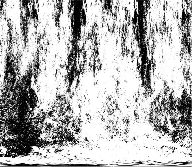 Beton siyah beyaz çatlaklar