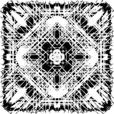 siyah ve beyaz desenli model vektör arkaplanı