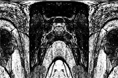 siyah ve beyaz desenli model vektör arkaplanı