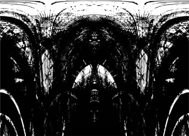 siyah ve beyaz desenli model vektör arkaplanı