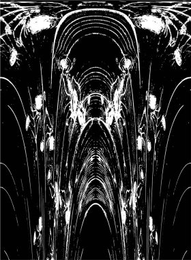 siyah ve beyaz desenli model vektör arkaplanı