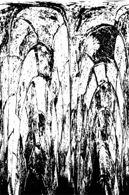 siyah ve beyaz desenli model vektör arkaplanı