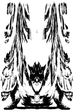 siyah ve beyaz desenli model vektör arkaplanı