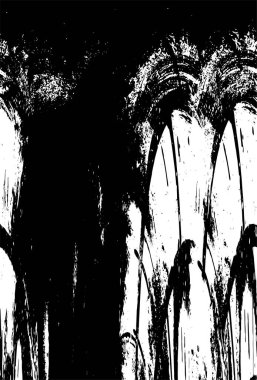 Beton siyah beyaz çatlaklar