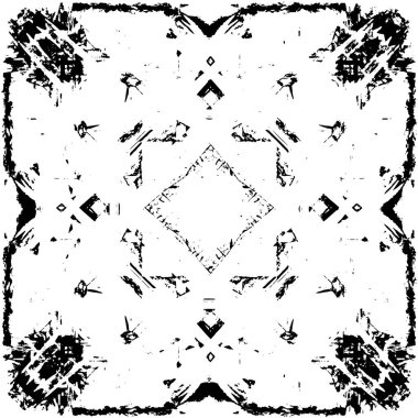 siyah ve beyaz desenli model vektör arkaplanı